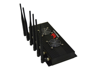 emisión del bloqueador de la señal del teléfono de 3G GPS con 6 antenas 1500MHz 1200MHz de Omni